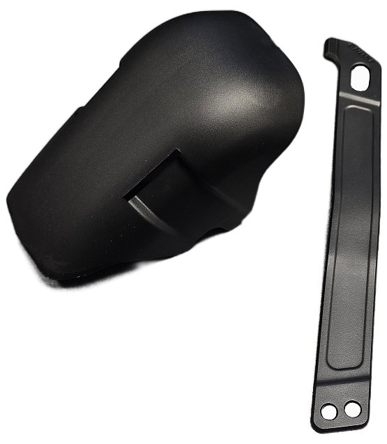 Kryt batérie + Gumený pásik krytu GHOST E-Riot MY23