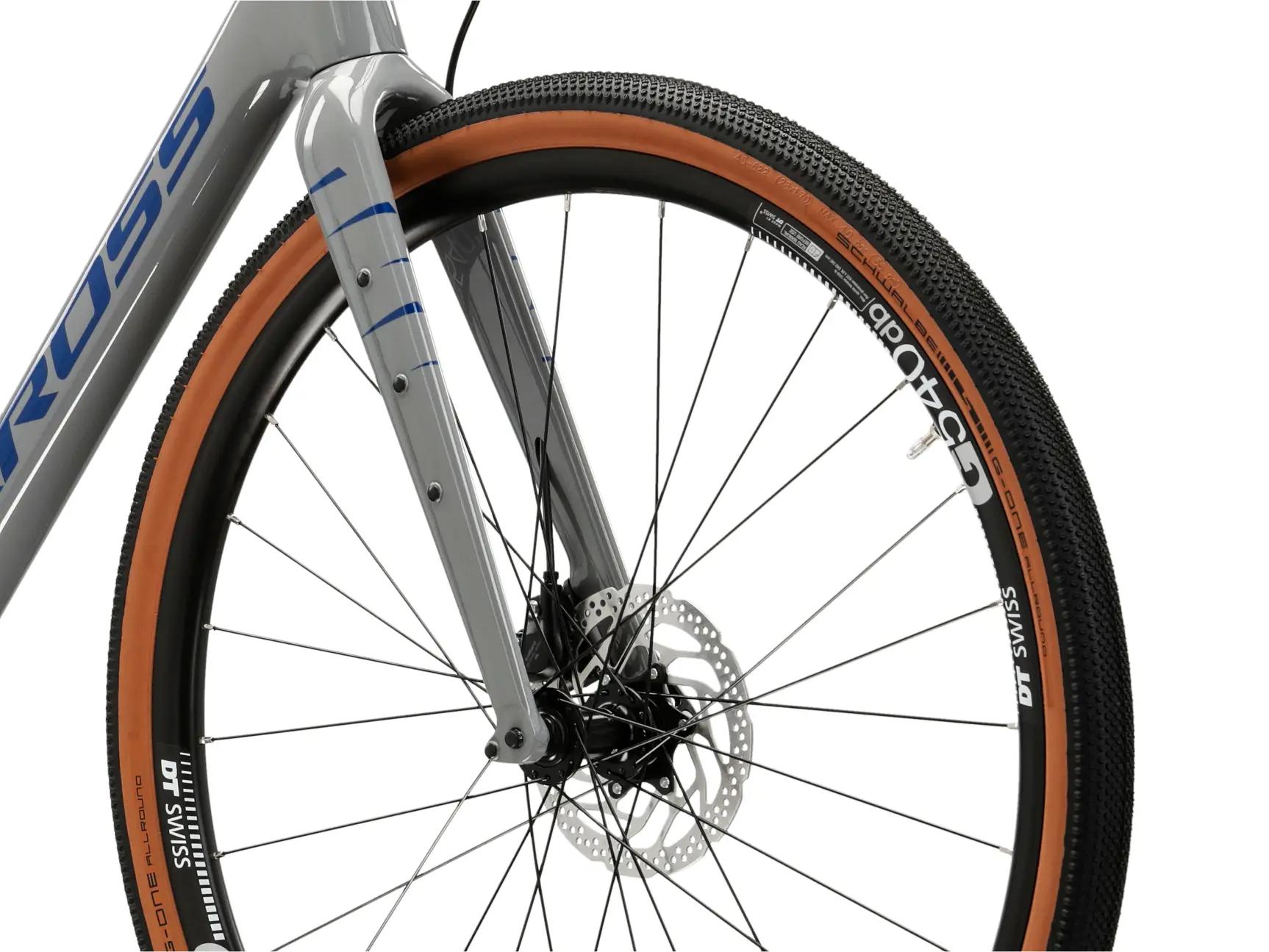 KROSS Esker 7.0 2025, grey/navy blue gloss