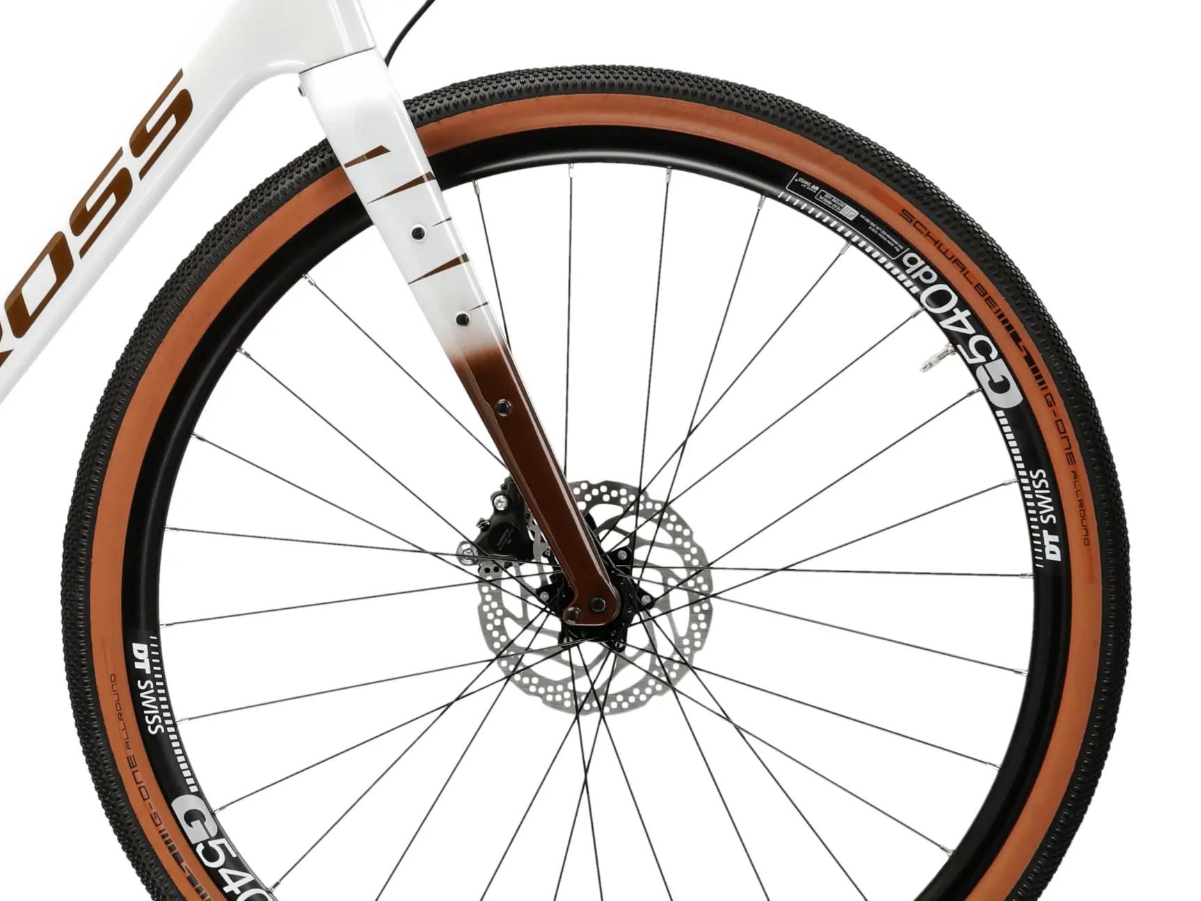 KROSS Esker 7.0 2025, pearl/brown gloss