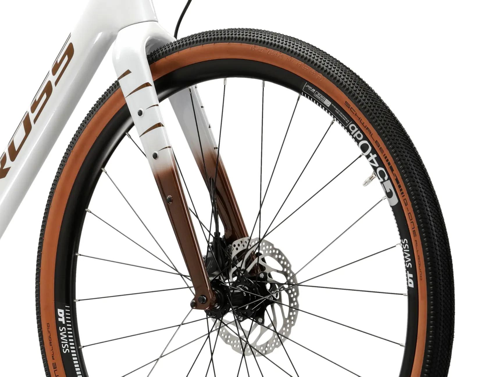 KROSS Esker 7.0 2025, pearl/brown gloss