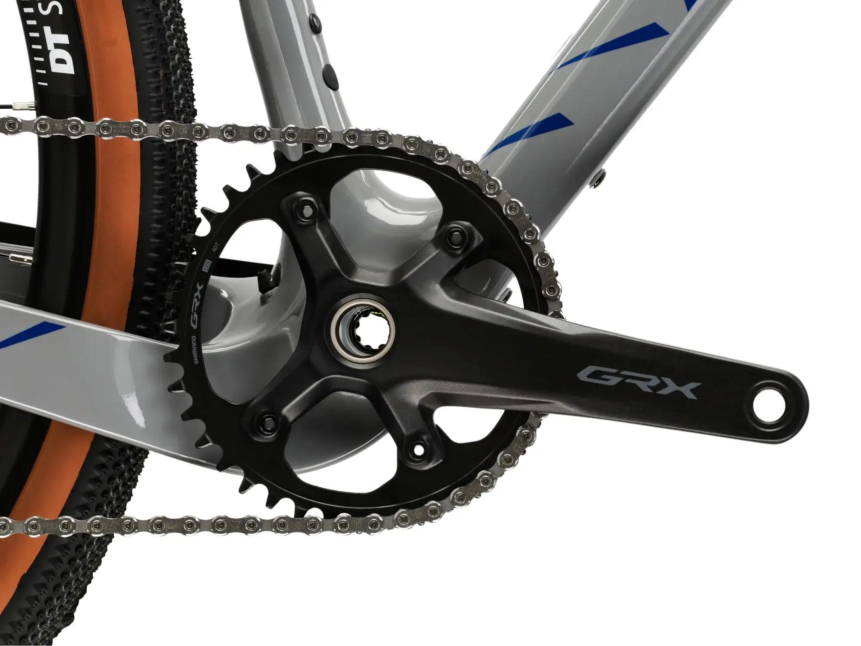 KROSS Esker 7.0 2025, grey/navy blue gloss