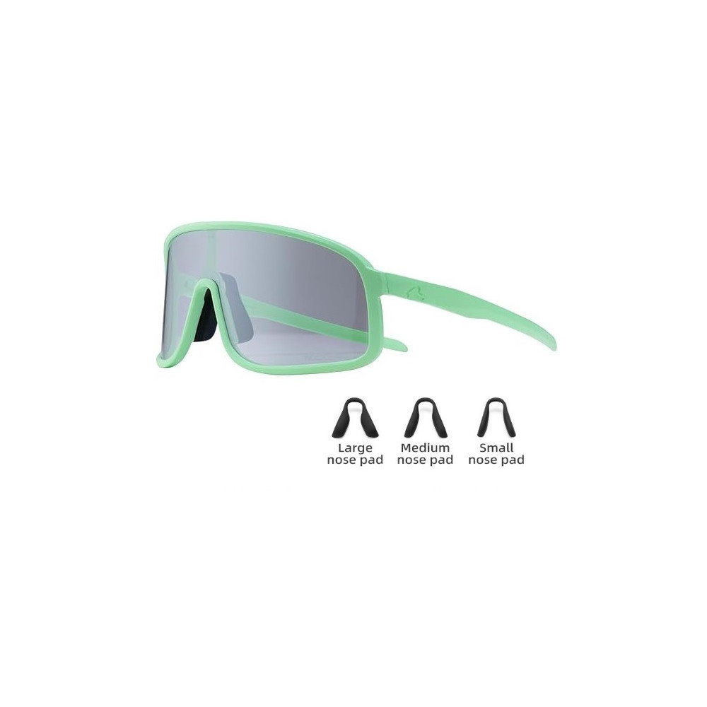 ROCKBROS fotochromatické Grey Glasses, green