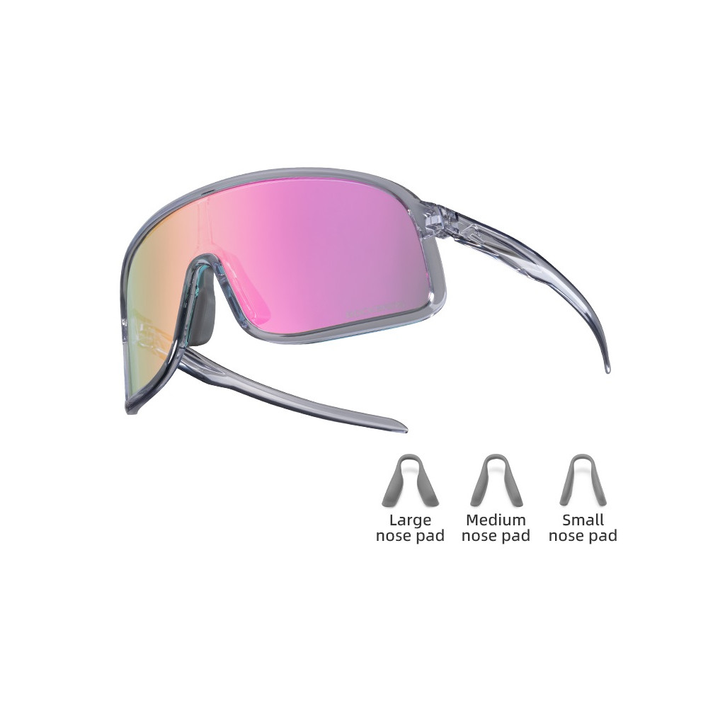 ROCKBROS fotochromatické Purple Glasses, transparent