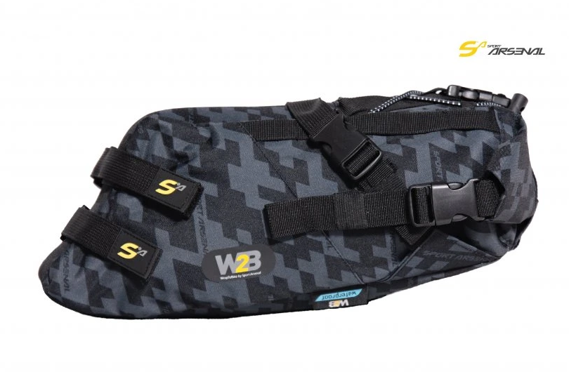 SA SPORT ARSENAL Brašňa pod sedlo camo malá - bikepacking