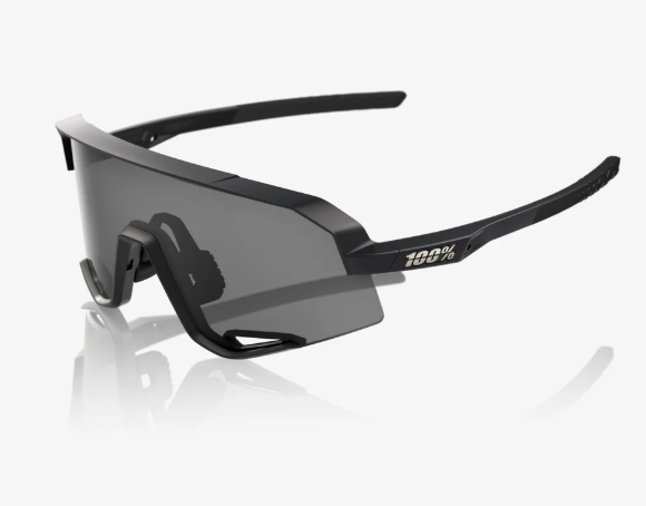 100% SLENDALE Matte Black - Smoke Lens