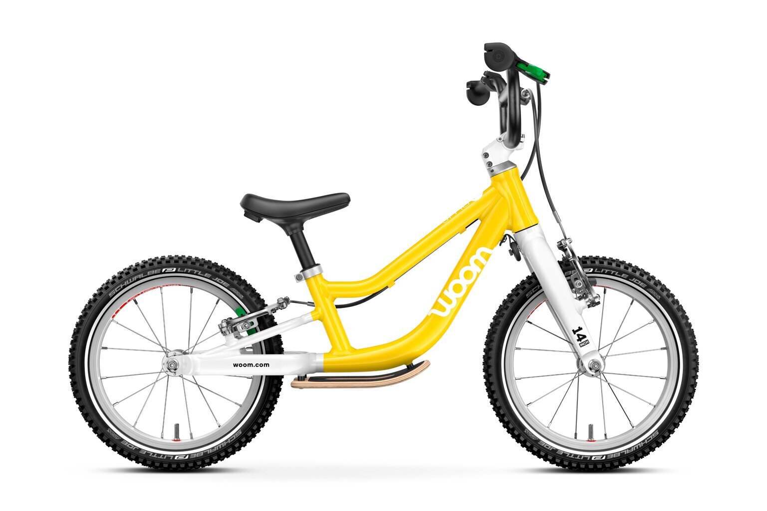 Woom 1 GO Plus 14", vibrant yellow