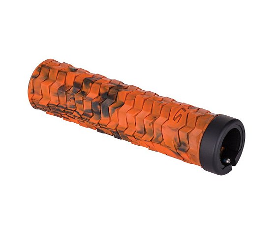 Rukoväte KLS POISON SINGLE LockON, orange/black