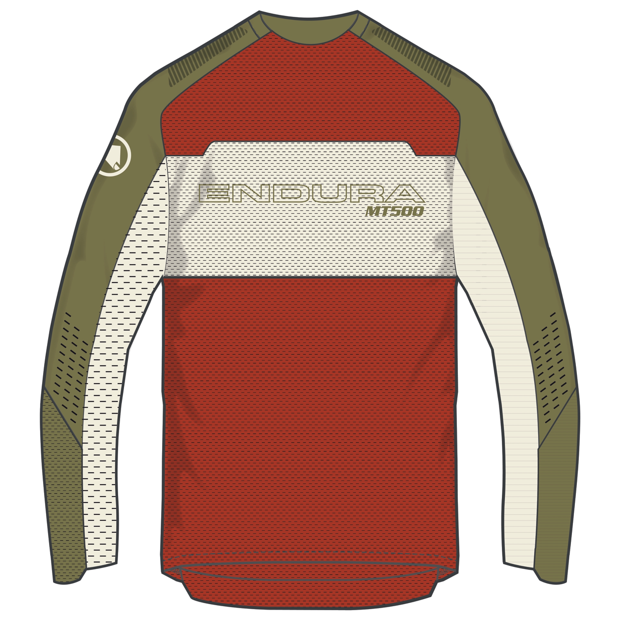 ENDURA MT500 Burner Lite L/S, brick