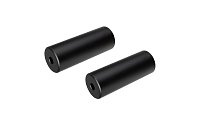 Stupačky na BMX, AL,14x38x100mm, čierne
