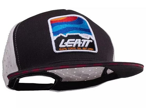 LEATT Cap Trucker, unisex, white/black