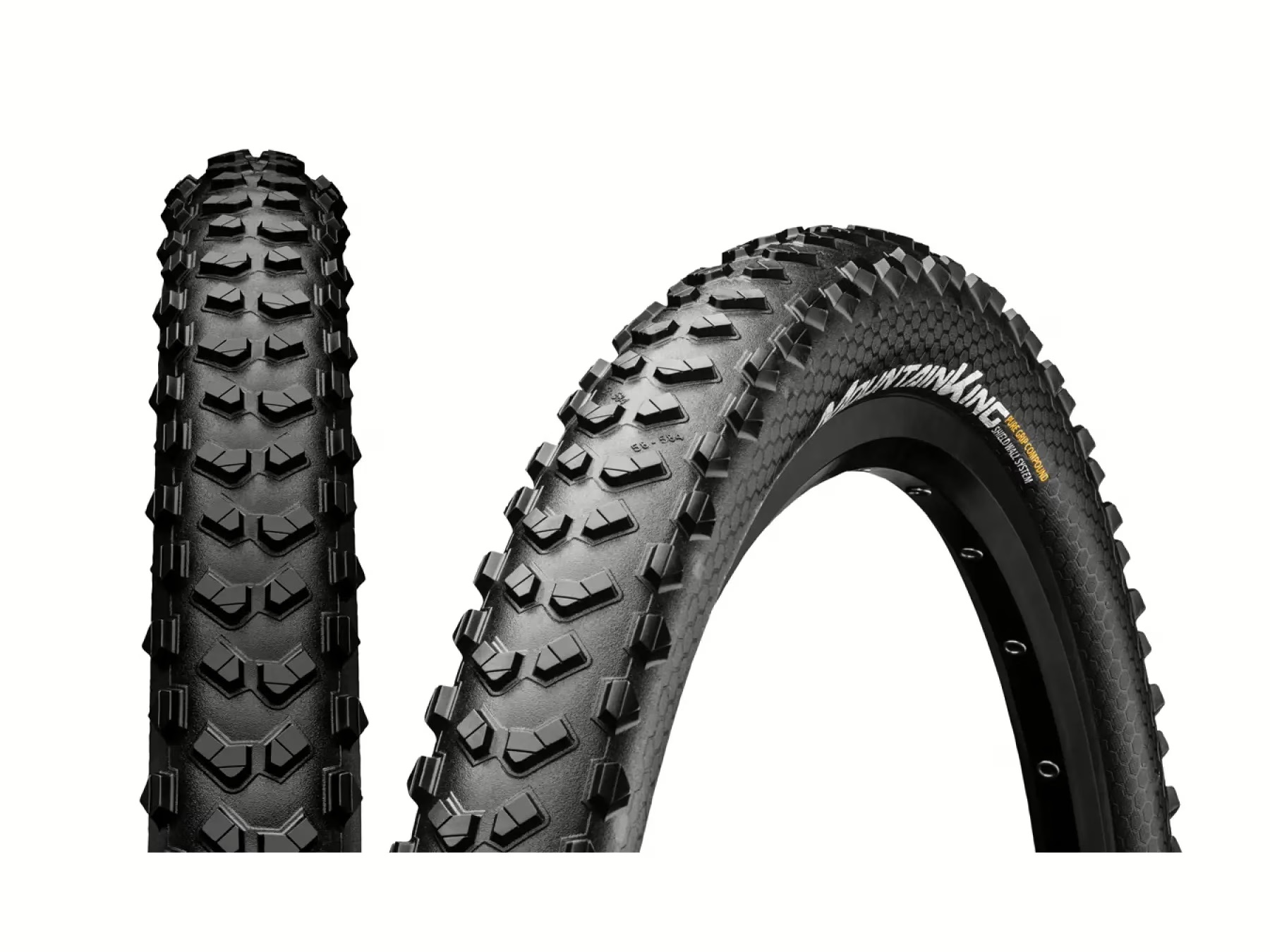 Plášť CONTINENTAL Mountain King III 27.5x2.30", Performance drôt, black