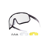 ROCKBROS fotochromatické, black transparent