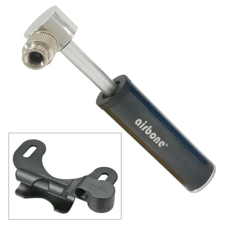 AIRBONE Mini pumpa Supernova ZT-702/A2 AV, 99mm, vr.držiaku, black