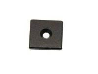 FOCUS pliešok na prichytenie gumy na zámok krytu batérie, black, 1ks