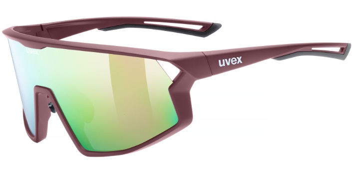 UVEX Skyryse, burgundy matt/mirror rose, s3