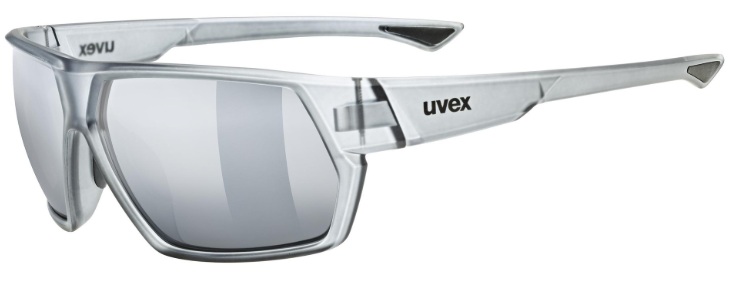 UVEX Sportstyle 238, smoke matt/silver, s3
