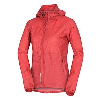 NORTHFINDER dámska neprem. zbaliteľná bunda 2L Northkit, dark coral