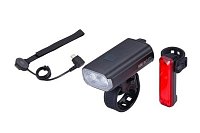 Set osvetlenia BBB BLS-171 Strike Duo 1200 Combo, black Set osvetlenia BBB BLS-171 Strike Duo 1200 Combo, black