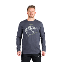 NORTHFINDER pánske tričko z organickej slub bavlny DARU, bluenights