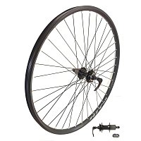Zapletené koleso zadné 29" ráf Dragon, dvojst.čierne, náb. AL na disk Zapletené koleso zadné 29" ráf Dragon, dvojst.čierne, náb. AL na disk