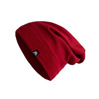 NORTHFINDER Unisex multifunction fleece grid outdoor cap, KAIRAK, darkred