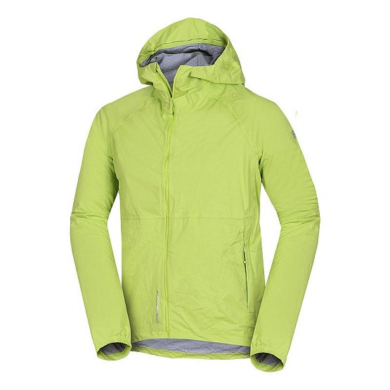 NORTHFINDER pánska neprem. bunda 2.5L NorthkitPro1, lime green