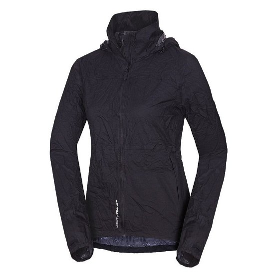 NORTHFINDER dámska neprem. zbaliteľná bunda 2L Northkit, black