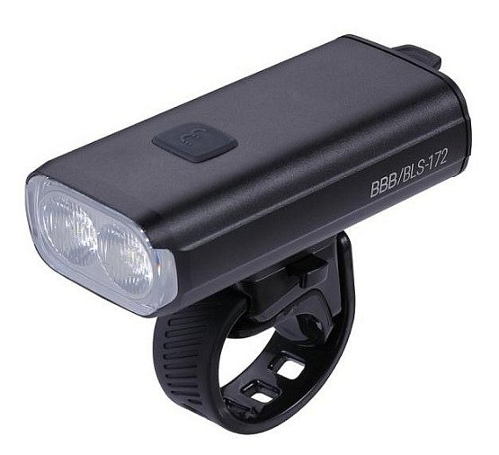 Predné svetlo BBB BLS-171 Strike Duo 1200, black Predné svetlo BBB BLS-171 Strike Duo 1200, black