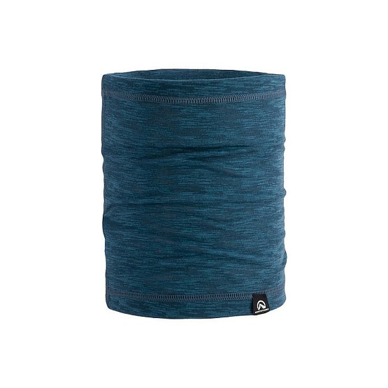 NORTHFINDER outdoor scarf LOTAIR, blue melange