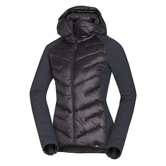 NORTHFINDER dámska mestská bunda kombinovaná so softshellom LORELEI, grey  NORTHFINDER dámska mestská bunda kombinovaná so softshellom LORELEI, grey