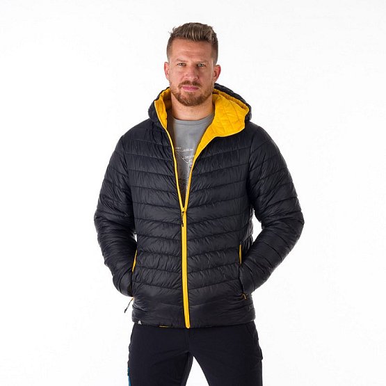 NORTHFINDER travel obojstranná s kapucňou, DAN, blacklemon