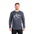 NORTHFINDER pánske tričko z organickej slub bavlny DARU, bluenights, XL NORTHFINDER pánske tričko z organickej slub bavlny DARU, bluenights, XL