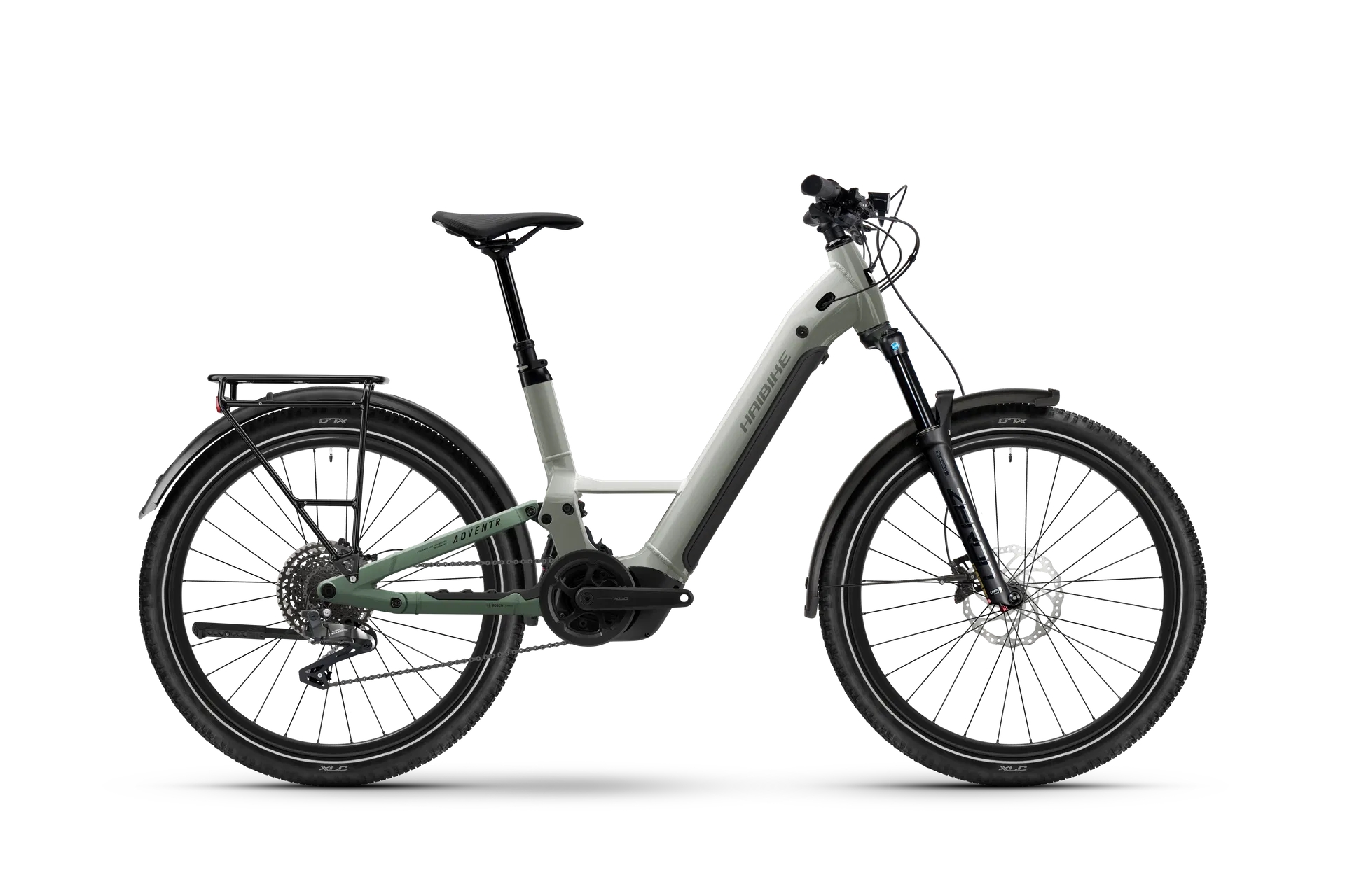 HAIBIKE Adventr 4 Low 27,5" 2026 (600Wh), low grey/bamboo green