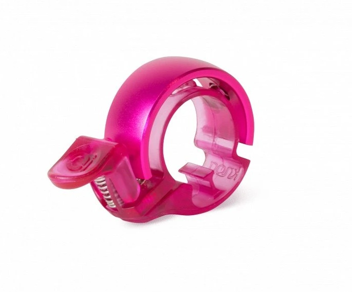 Zvonček KNOG Oi Classic, small, neon raspberry