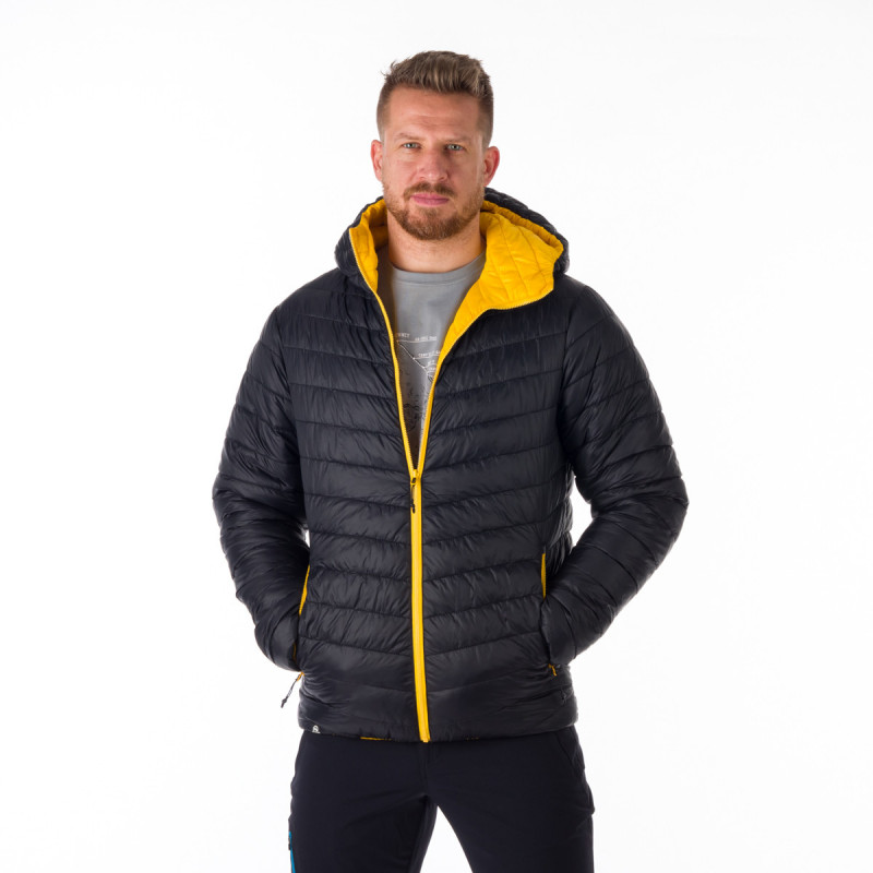 NORTHFINDER travel obojstranná s kapucňou, DAN, blacklemon