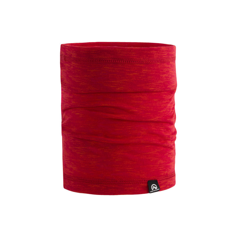 NORTHFINDER outdoor scarf LOTAIR, red melange