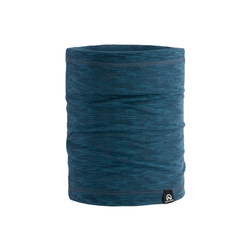 NORTHFINDER outdoor scarf LOTAIR, blue melange