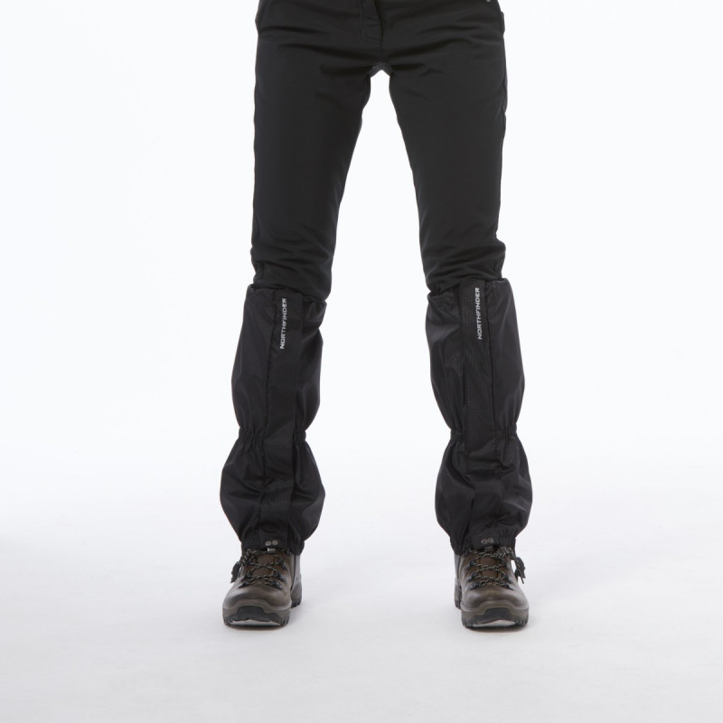 NORTHFINDER Návleky na nohy outdorové SAMUIS, čierna