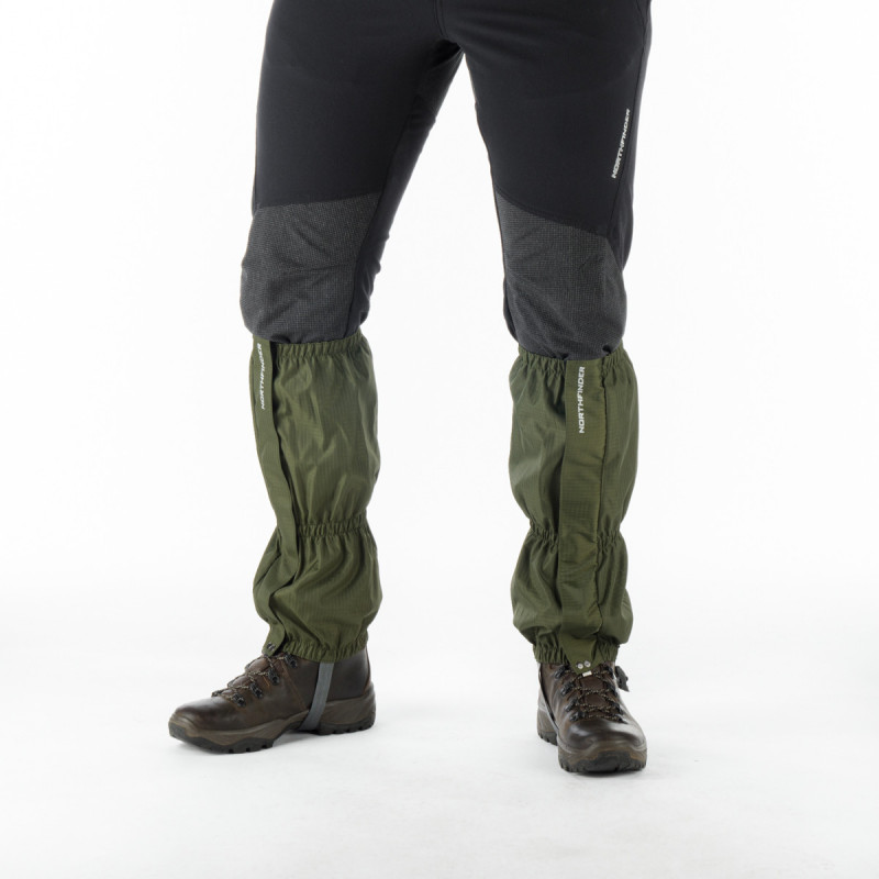 NORTHFINDER Návleky na nohy outdorové SAMUIS, olivová