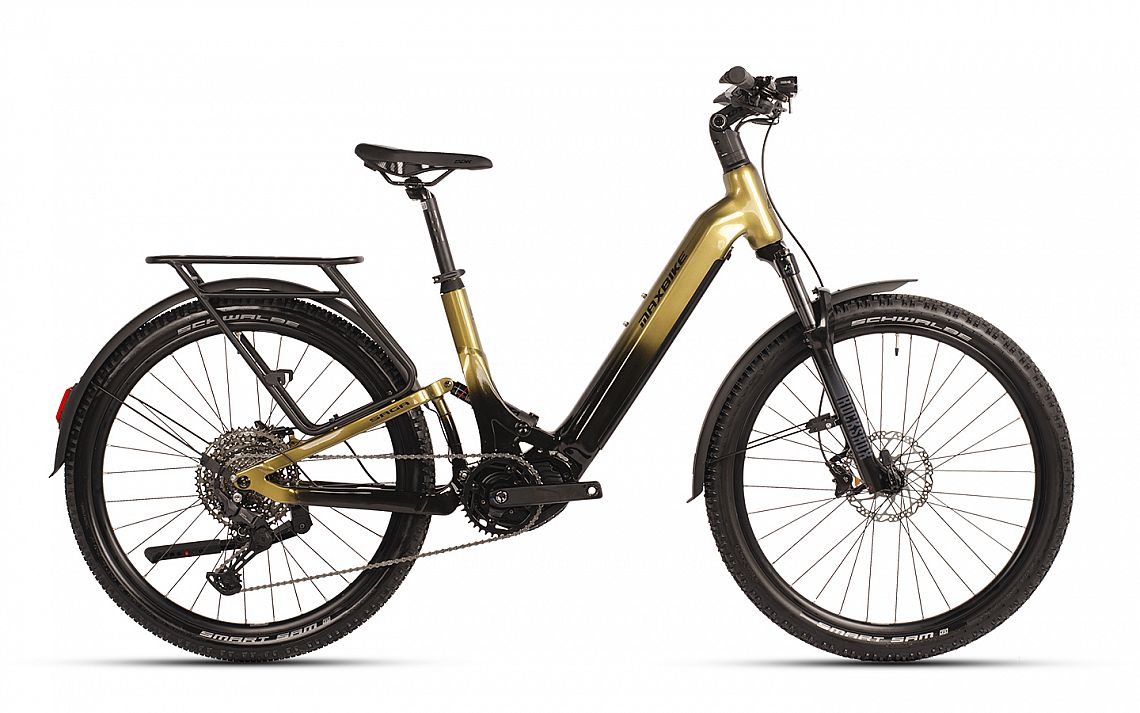 MAXBIKE Saga 27,5" 2026, (720Wh), pearl gold