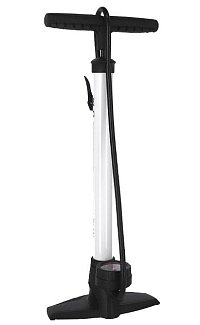 XLC Nožná pumpa PU-S07 11 bar., dual. hlava, white