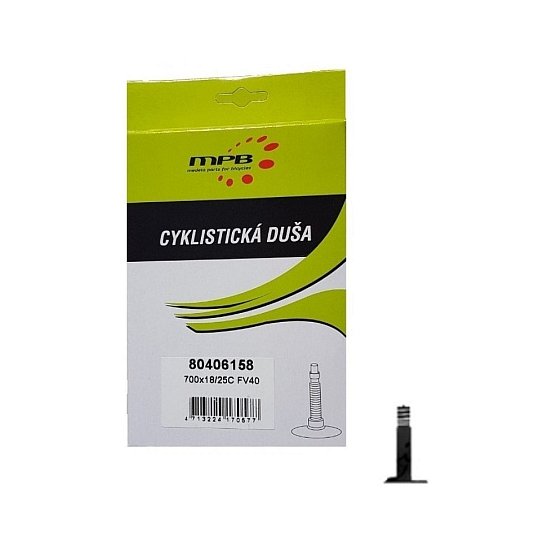 Duša LLB mpb 28x1 1/2 (635x40) 40mm, A/V ventil,v krabičke