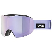 UVEX Evidnt Attract, small black dl/FM lavender-green, S1/S2