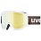 UVEX Athletic CV, white matt/gold-green, S2