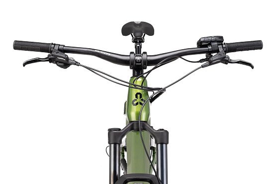 CTM Zynk Xpert 2025, (820 Wh), čierna/zelená perleť, L (18") - TESTOVACÍ bike, 100% stav, 97 km