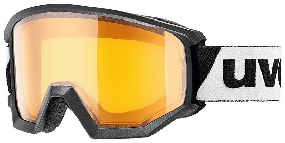 UVEX Athletic LGL, black/mirror yellow, S1