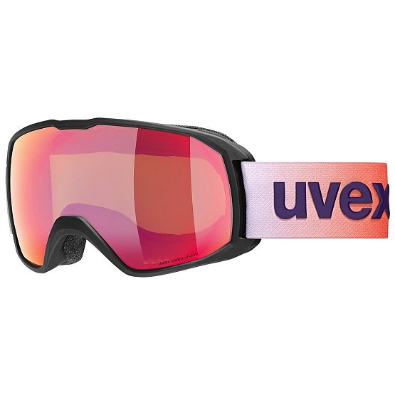 UVEX Xcitd CV, black matt SL/scarlet-green, S2