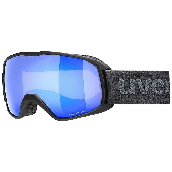 UVEX Xcitd CV, black matt SL/blue-green, S2