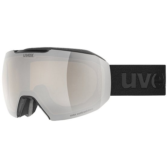 UVEX Epic Attract, small black dl/FM silver-yellow, S1/S2