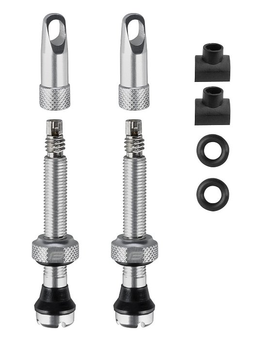 Ventilky FORCE pre bezdušový systém, FV 44 mm, silver